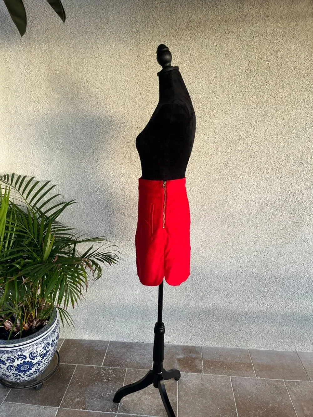 J. Crew Red Skirt